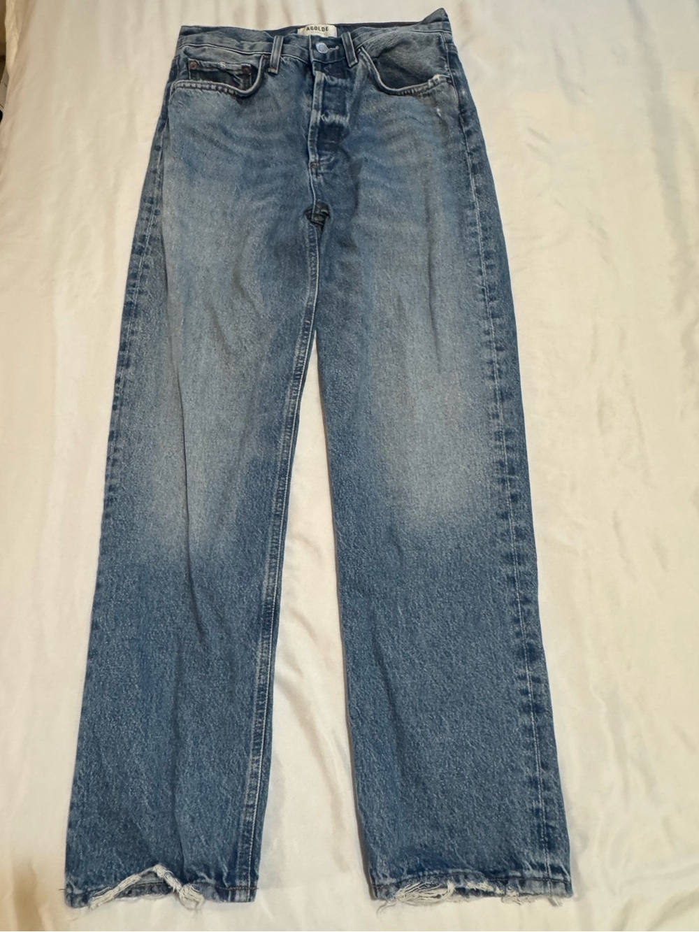 AGOLDE 90s Jeans Straight Leg Women's size 25 EUC